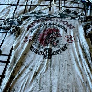 Men’s xl short sleeve affliction men’s shirt